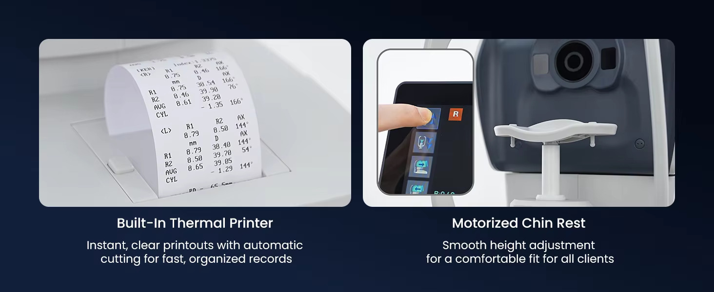 Rightway Optical Optical Equipment Full Automatic Function Auto Refractometer Keratometer ARK-DX High Accuracy Eye Test