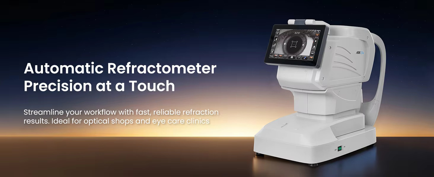 CE Approved Optometry Instruments Automatic Refractometer with Keratometer ARK-X High Accuracy Eye Test