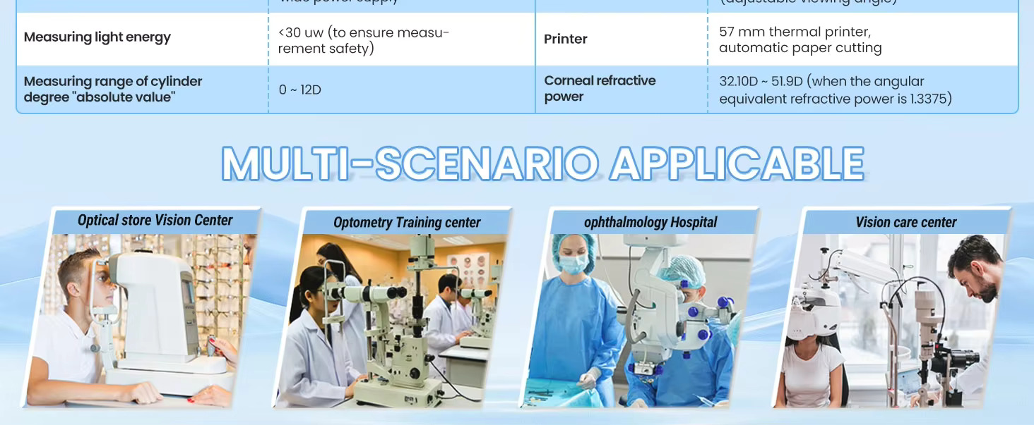 Comprehensive Optometry Auto Ref-keratometer Ark-1 Keratometer High Precision 3D Tracking Optical Equipment Autoref