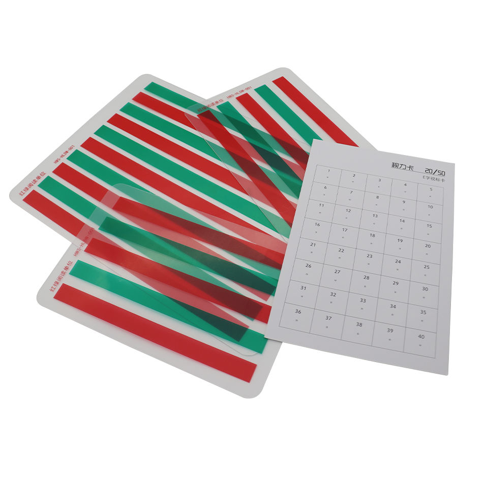 Fixed Red/green Tranaglyph Vision Therapy Convergence Insufficiency Eye Training Device Stereo Training Cards Visual Correction