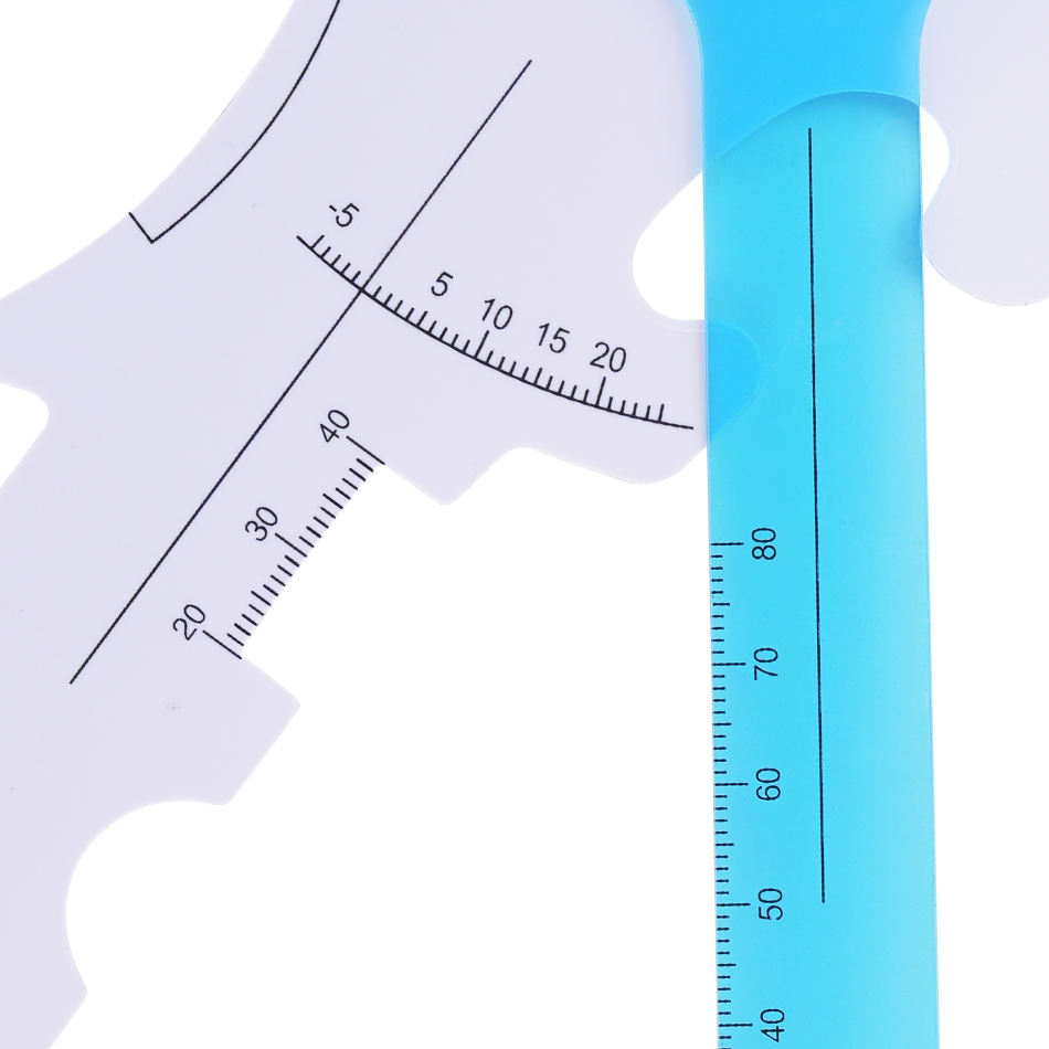 Plastic Optical Pd Ruler,Professional Ophthalmic Measuring Tool for Eye Clinic and Opticians