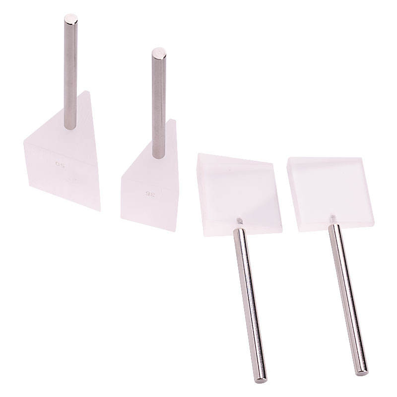 Ophthalmic Optical Optometry Glass HLS-22 Loose Prism Bars Stainless Steel Handle Kit Set