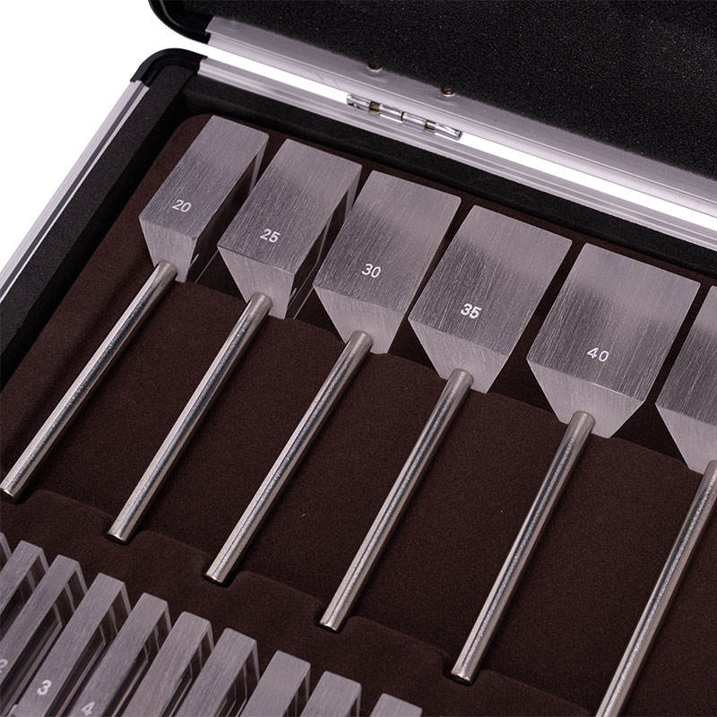 Ophthalmic Optical Optometry Glass HLS-22 Loose Prism Bars Stainless Steel Handle Kit Set