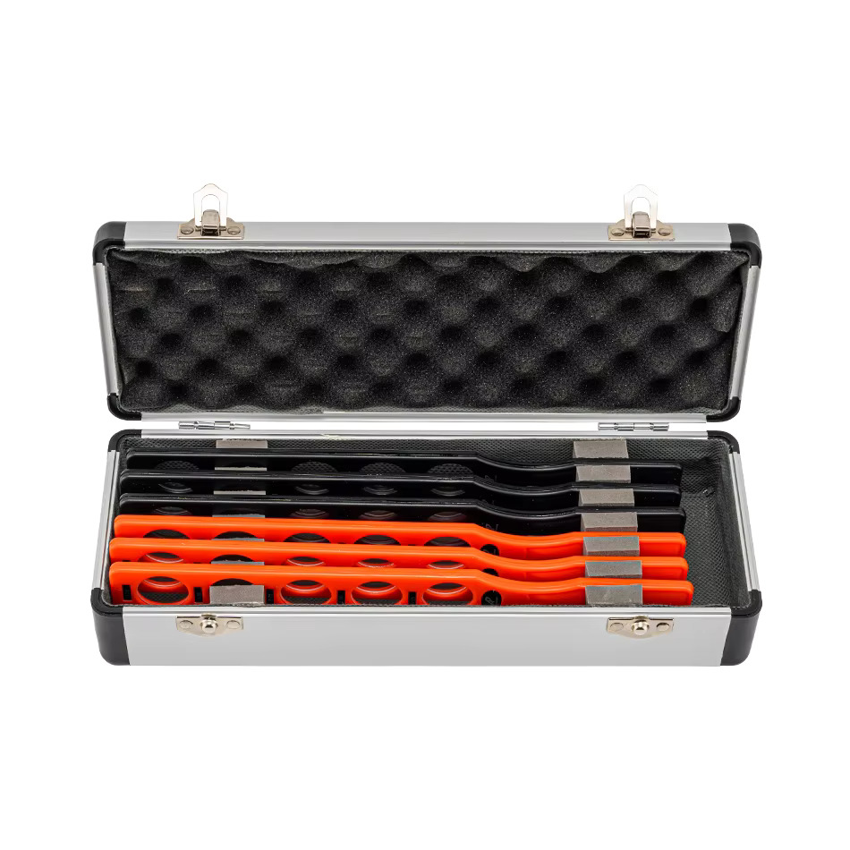 Ophthalmic Optical PAIJING-6PCS Flipper Board Retinoscopy Rack Set Equipped With Leather Suit