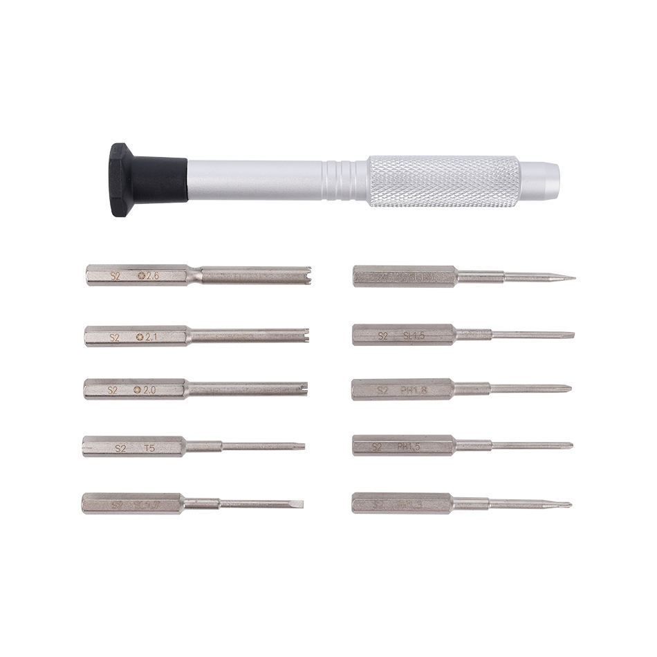 High-precision Spectacles Tool Set Eyeglass Repair Multiple Tool Heads Durable Anti-slip Handle Design