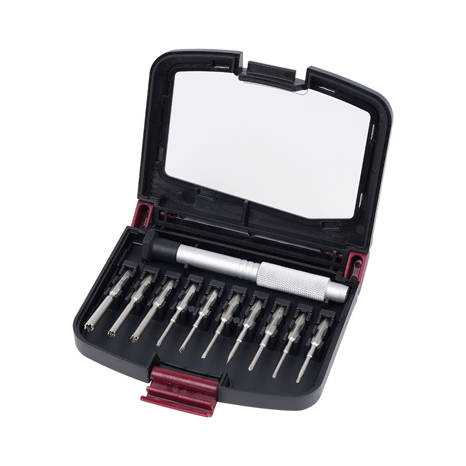 High-precision Spectacles Tool Set Eyeglass Repair Multiple Tool Heads Durable Anti-slip Handle Design