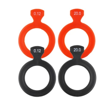 3 pcs Trial lens Optical Lens Plastic Rim DIA 38mm for Trial Lens Set
