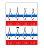 Eyeglass Repair Tools 14 pcs Set Spectacles Pliers Screwdriver with Plastic Holder