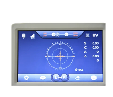 Auto Lensmeter Lensometer 7'' Touch Screen PD, PH, UV with Printer