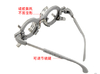 optometry equipment eye testing low price trial frame