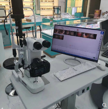 ophthalmic equipments  Image System Slit Lamp with camera