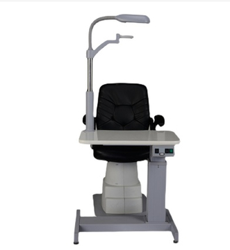 ophthalmic refraction chair unit for eye examination