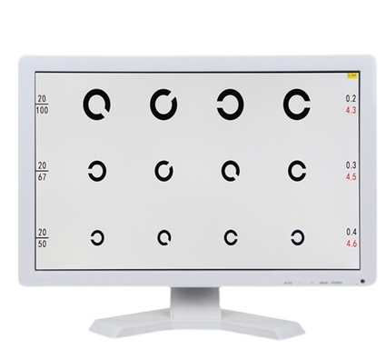Screen Tv Set Available Vision Chart Panel Led Visual Acuity Testing Chart 19 Inch Eye Vision