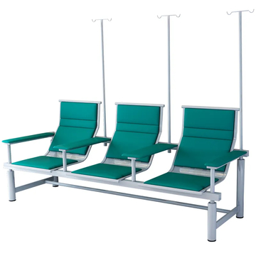 NEWOUYA Half Lying Infusion Portable Hospital Recliner Chair Bed, Hospital Equipment Height Adjustable