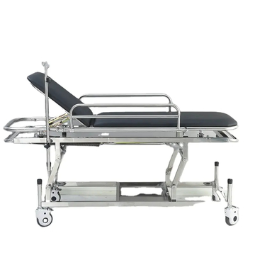 Rightway Hospital Emergency Patient Trolley Stretcher Folding Stretcher Bed