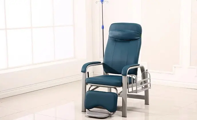 NEWOUYA Clinic Room Chairs Hospital Clinical Medical Patient Nursing Recliner Infusion IV Transfusion Chair