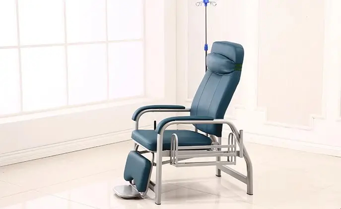 NEWOUYA Clinic Room Chairs Hospital Clinical Medical Patient Nursing Recliner Infusion IV Transfusion Chair