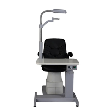 ISO13485 ophthalmic refraction chair unit and motorized instrument table ophthalmic equipment companies