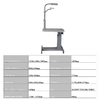 Rightway Brand New Design Ophthalmic Unit Optometry Combined Table and Chair With Best Quality