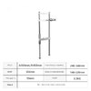 Rightway Brand 2023 New Arrival Rightway Brand Slit Lamp Ophthalmic Forehead Chin