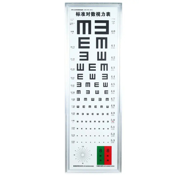 Rightway Brand China Hot Sale Good Quality Optical Product LED Eye Chart Light Box for Visual Test