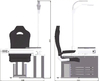 Rightway Brand Optical Instruments Eye Exam Ophthalmic Equipment Rrefraction Combined Table And Chair Unit Ct-350 Other Optics Instruments