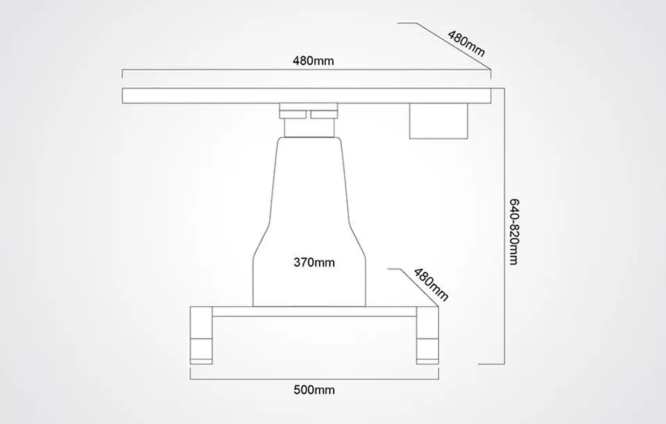 Rightway Brand Ophthalmic Lifting Motorized Table Ophthalmic Lifting Motorized Table 3A For Computer An For Computer And Medical Instruments