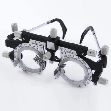 Rightway Brand High Quality Optical Optic Trial Lens Frame Eye Optometry Optician Cylinder Axis Adjustable Temple Length