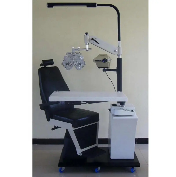 China optical shop motorized machines ophthalmic refraction unit optometry combined table chair TR900