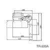 Rightway Brand optical instrument Ophthalmic unit chair and stand TR-500A combined table