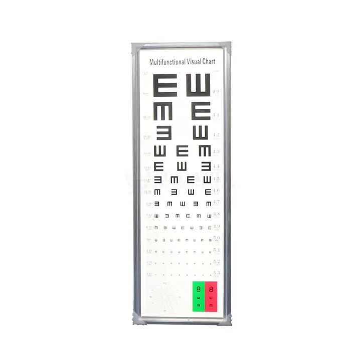 LED Vision Ophthalmic Visual Acuity Chart For 5m Distance