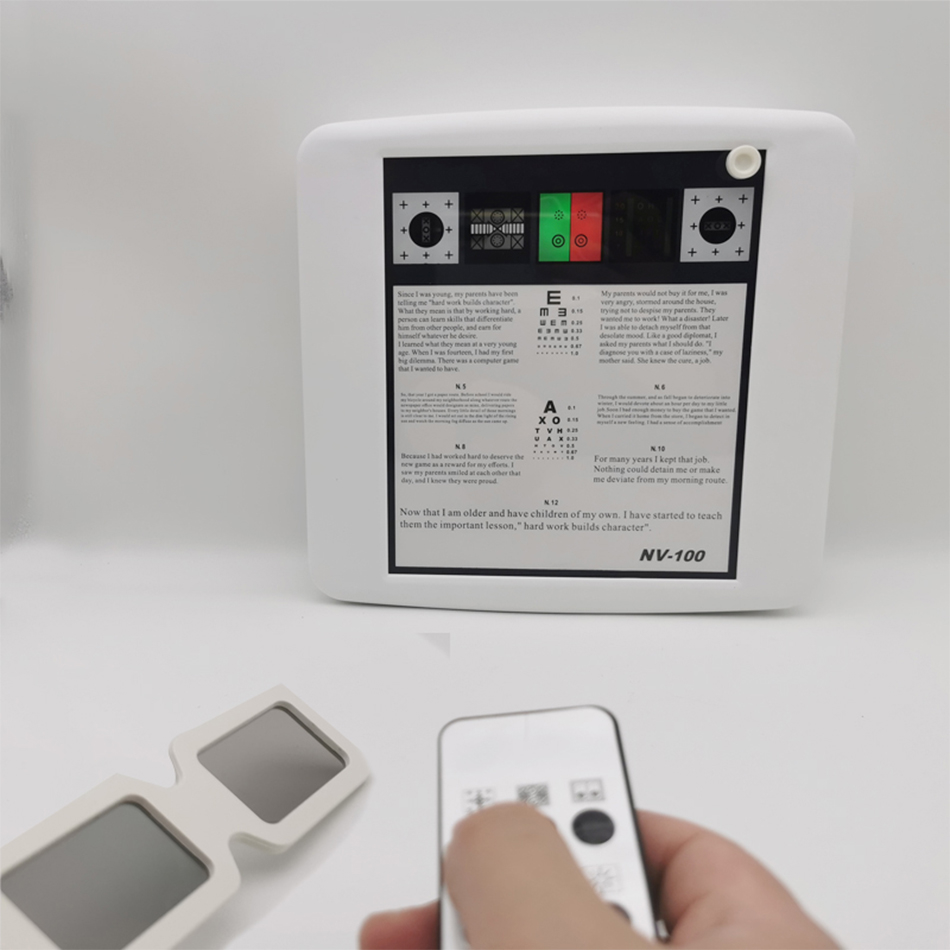 NV-100 Near Vision Chart
