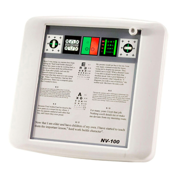 NV-100 Near Vision Chart