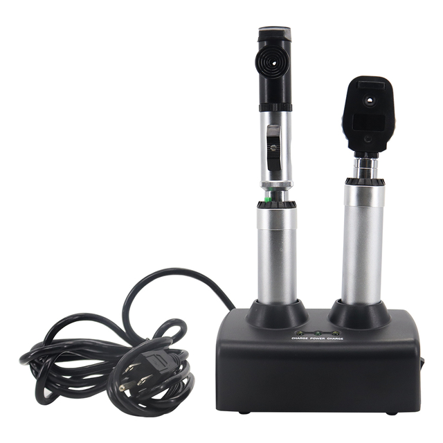 Rightway Brand YZ-24B+YZ-11D Ophthalmoscope and Retinoscope
