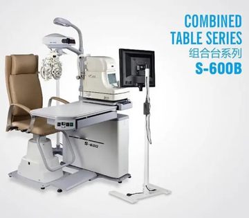 Hot Sell China Lowe Price Ophthalmic Unit S-600B combined table and chair