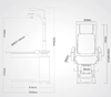 Rightway Brand Hot Sell China Lowe Price Ophthalmic Unit S-600B combined table and chair