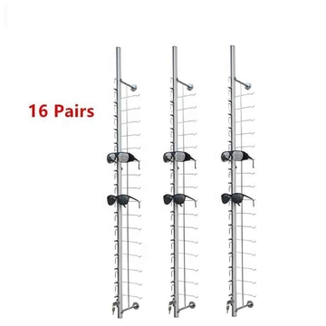 High Quality Hold 16 Pairs Lockable Glasses Display Stand