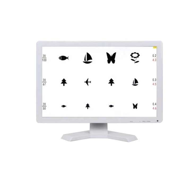 Rightway Brand  2023 New Product VC-3 Screen Vision Chart Panel Led Visual Acuity Panel Eye Chart Testing 19 Inch Eye Vision
