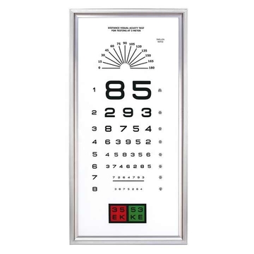LY-23C Visual Acuity Led Vision Testing Chart with 2.5m Eye Test Distance