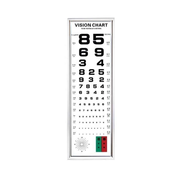 Optometry Equipment Multifunction Eye Chart Visual Acuity Chart with LED Light LY-21C