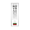 Rightway Brand Optometry Equipment Multifunction Eye Chart Visual Acuity Chart with LED Light LY-21C