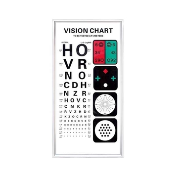 Optometry Equipment 5M Multifunction Eye Chart Visual Acuity Chart with LED Light LY-22C