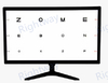 LCD screen Auto Visual Acuity Chart Examination Eye Vision Test Chart LCD-500