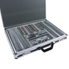 104 pcs Trial Lens Set Optometry Kit Metal Rim Aluminum Case