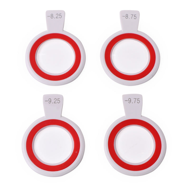 16 pcs Trial Lens Set Supplementary Lens Plastic Rim Grade A