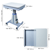 Ophthalmic Motorized Lift Table with a Drawer (23.62&quot; x 18.11&quot;)