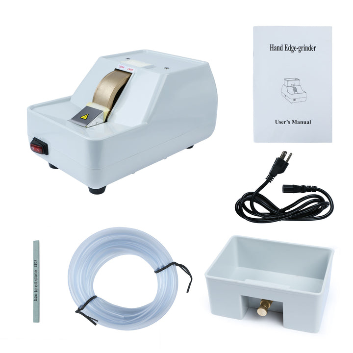 Manual Lens Grinder Optical Hand Edger 35WV Single Wheel DC Motor