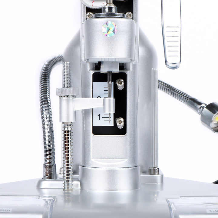 Eyeglass Lens Drilling &amp; Slotting Grooving Groove Notch-cutting Machine with LED