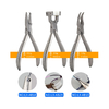 Glasses Frame Clamp Optical Eyeglasses Pliers Nose Pad Arm Adjusting Plier Glasses Frame Clamp Adjusting Tools