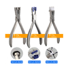 Glasses Frame Clamp Optical Eyeglasses Pliers Nose Pad Arm Adjusting Plier Glasses Frame Clamp Adjusting Tools